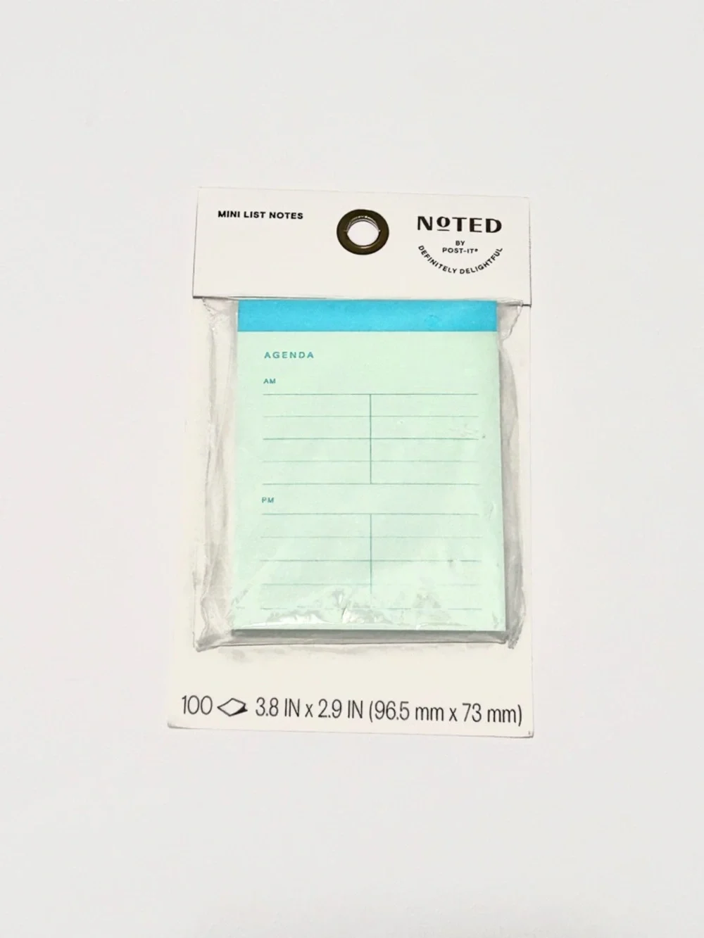 Noted By Post-It Office Set Pen Pouch, Notebook, Reporter Pad & Mini List Notes